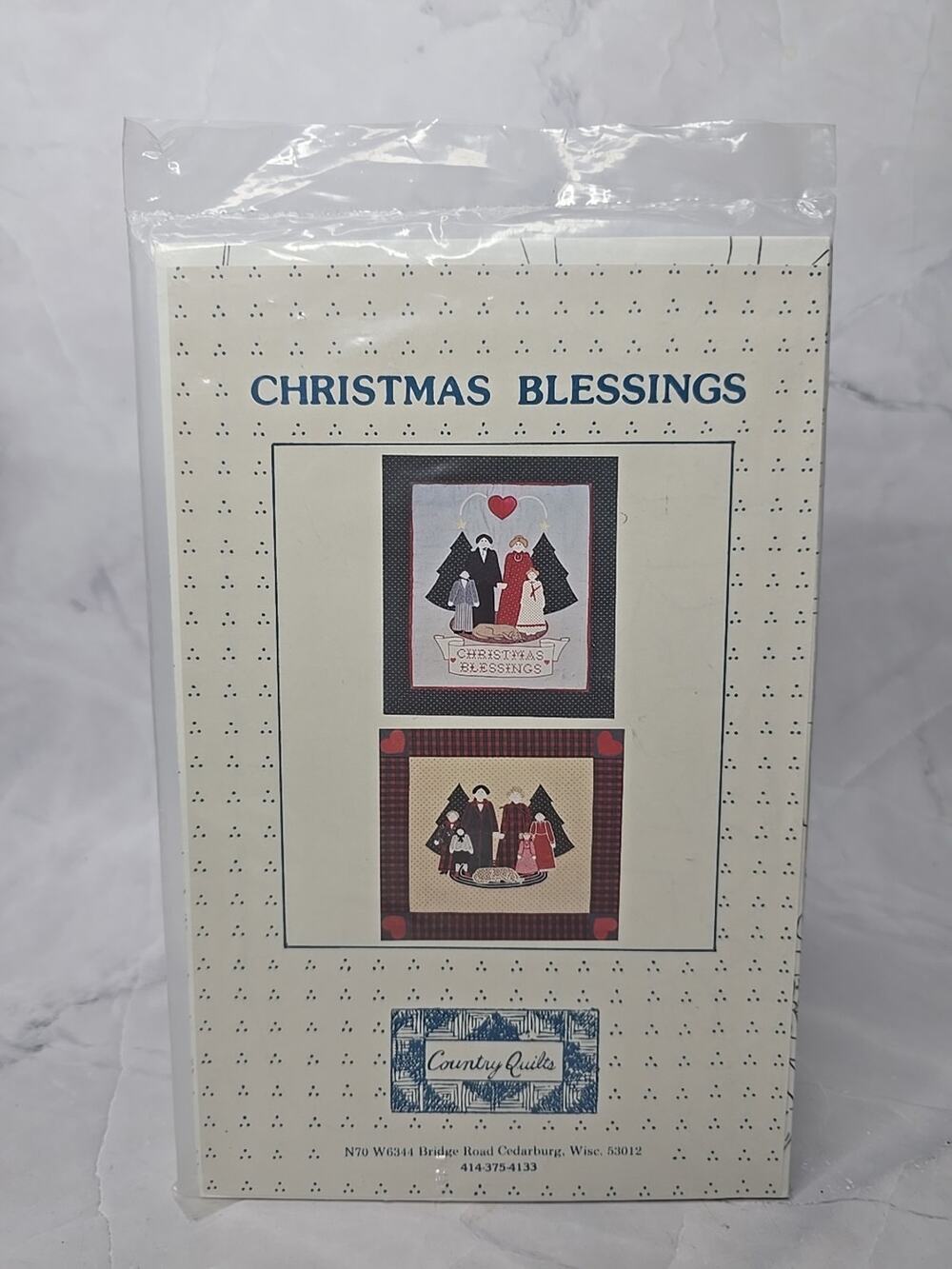 Country Quilts Christmas Blessings Pattern